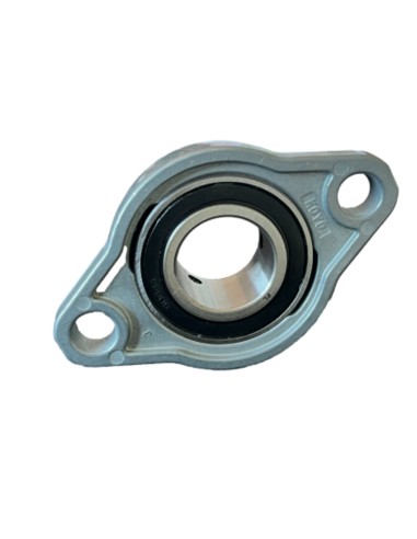 Flanged housing units with bearings