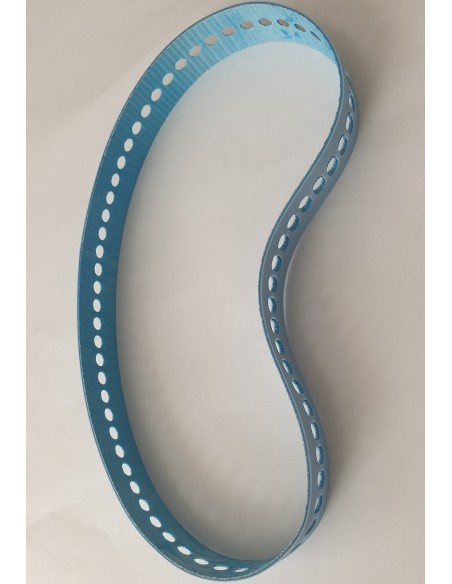 Suction belt for high pile feeder