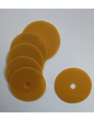 Kit n.6 rondelle ø40 mm, sp.1mm per mettifoglio