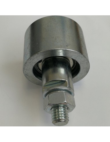 Puleggia tendicinghia con perno e n. 2 cuscinetti