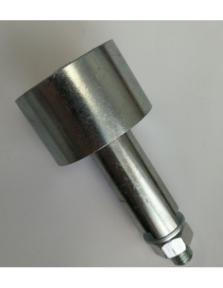 Puleggia tendicinghia con perno e n.2 cuscinetti